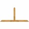 Ekena Millwork Portland Rough Sawn Timber Gable Bracket, Western Red Cedar, 72"W x 36"H x 4"D x 4"F, 12/12 Pitch GBW072X36X0404POR00RWR - alternate 1